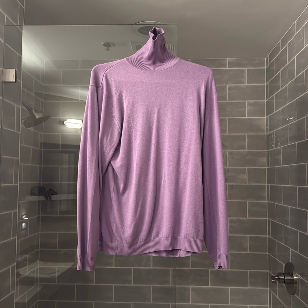 Purple Turtleneck